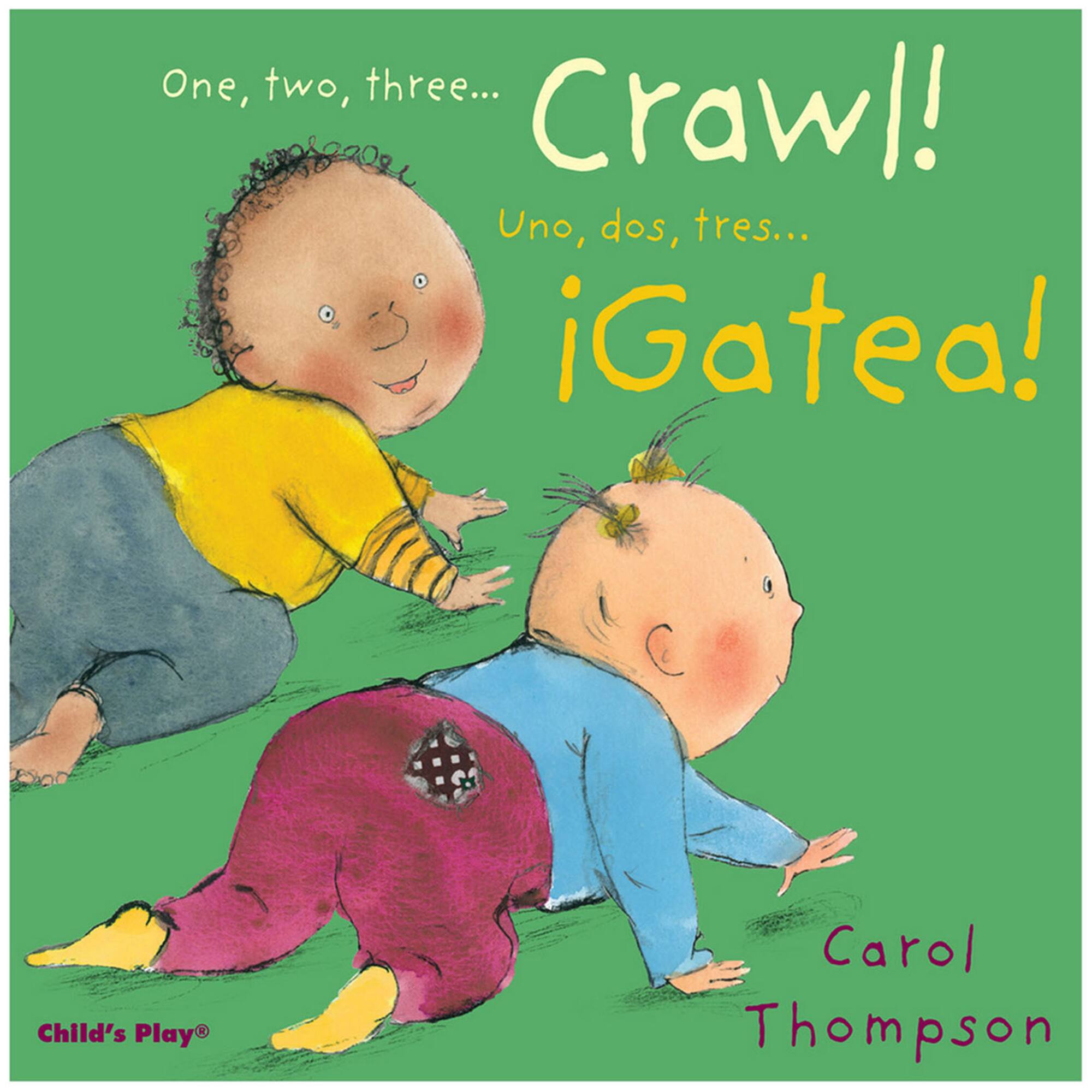 Child's Play Little Movers Bilingual Books, Set of 4